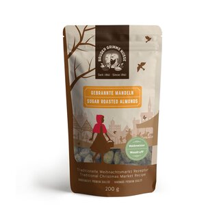 Brder Grimms Nsse - Gebrannte Mandeln - Waldmeister 100g