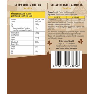 Brder Grimms Nsse - Gebrannte Mandeln - Vanille 100g