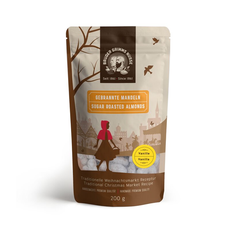 Brder Grimms Nsse - Sugar Roasted Almond - Vanilla  3 x...