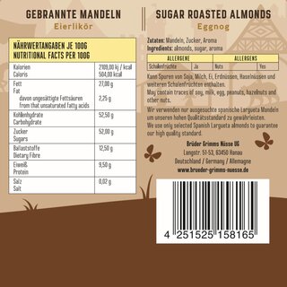 Brder Grimms Nsse - Gebrannte Mandeln - Typ Eierlikr 3x 200g