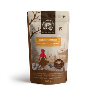 Brder Grimms Nsse - Gebrannte Mandeln - Vollmilch Schokolade Cocos 100g